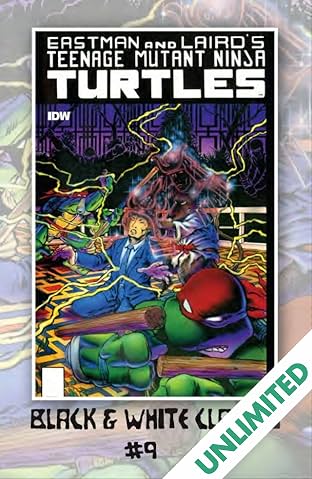 Teenage Mutant Ninja Turtles: Black & White Classics #9